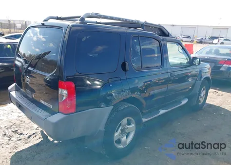 2004 Nissan Xterra Xe z USA, uszkodzony, nr VIN 5N1ED28Y84C656107